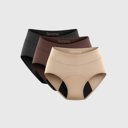 Serena Leakproof Underwear for Everyday Confidence – 3 Pack