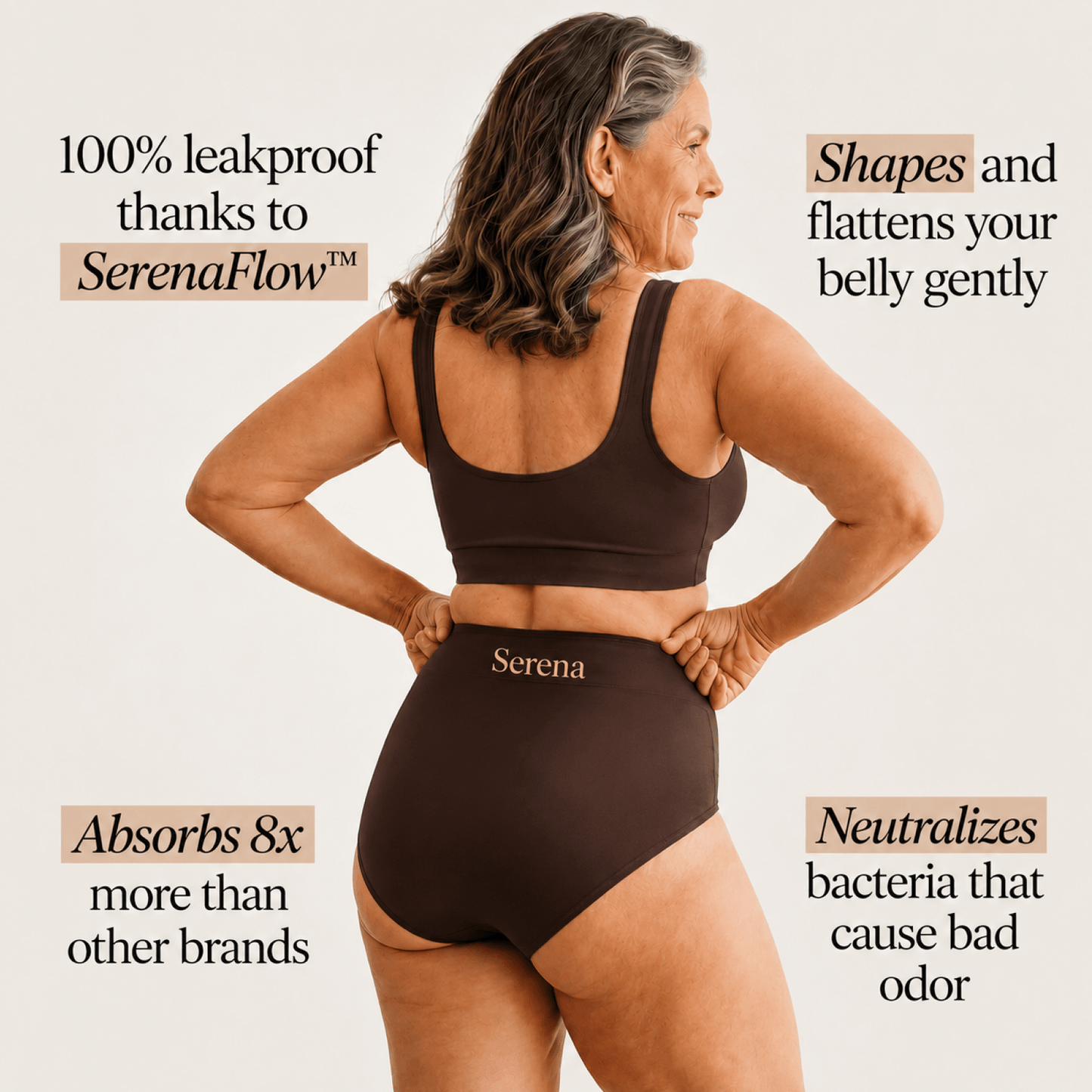 Serena Leakproof Underwear for Everyday Confidence