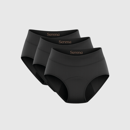 Serena Leakproof Underwear for Everyday Confidence – 3 Pack