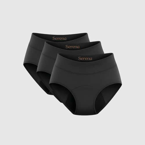 Serena Leakproof Underwear for Everyday Confidence – 3 Pack