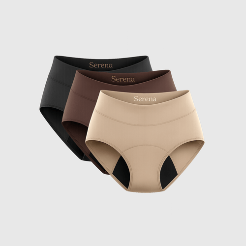 Serena Leakproof Underwear for Everyday Confidence – 3 Pack